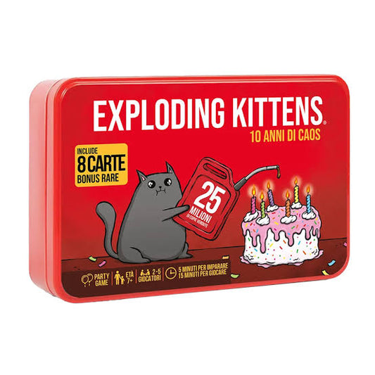 Exploding Kittens - 10 anni di Chaos